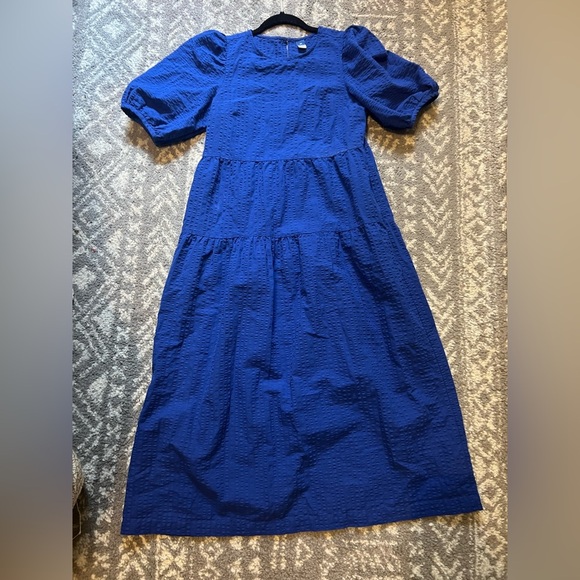 Old Navy Vibrant Blue Dress with pockets size XS (SKU D-117) - Picture 7 of 9